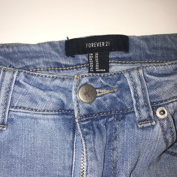 ✨distressed hem jeans - Picture 3 of 3